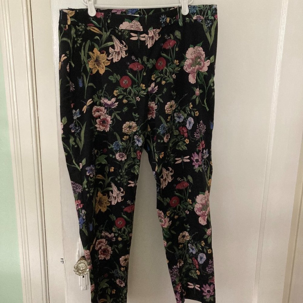 Women's Floral Print Slacks from H&M